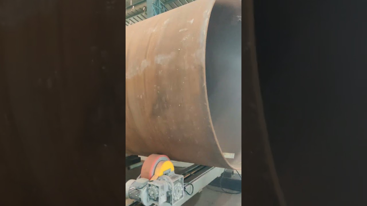 Pressure vessel edge prepration for welding
