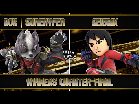 Surehyper (Wolf) gegen Seibrik (Mii-Kämpfer) – ROK Esports Smash Starbrawl Invitational, Gewinner...