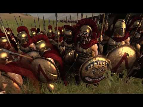 Machinima Spotlight: 300 Movie First Battle Scene! Rome II - Total War