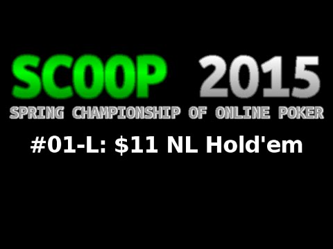 [SCOOP 2015] Event #01-L: $11 NL Hold'em, $75K Gtd