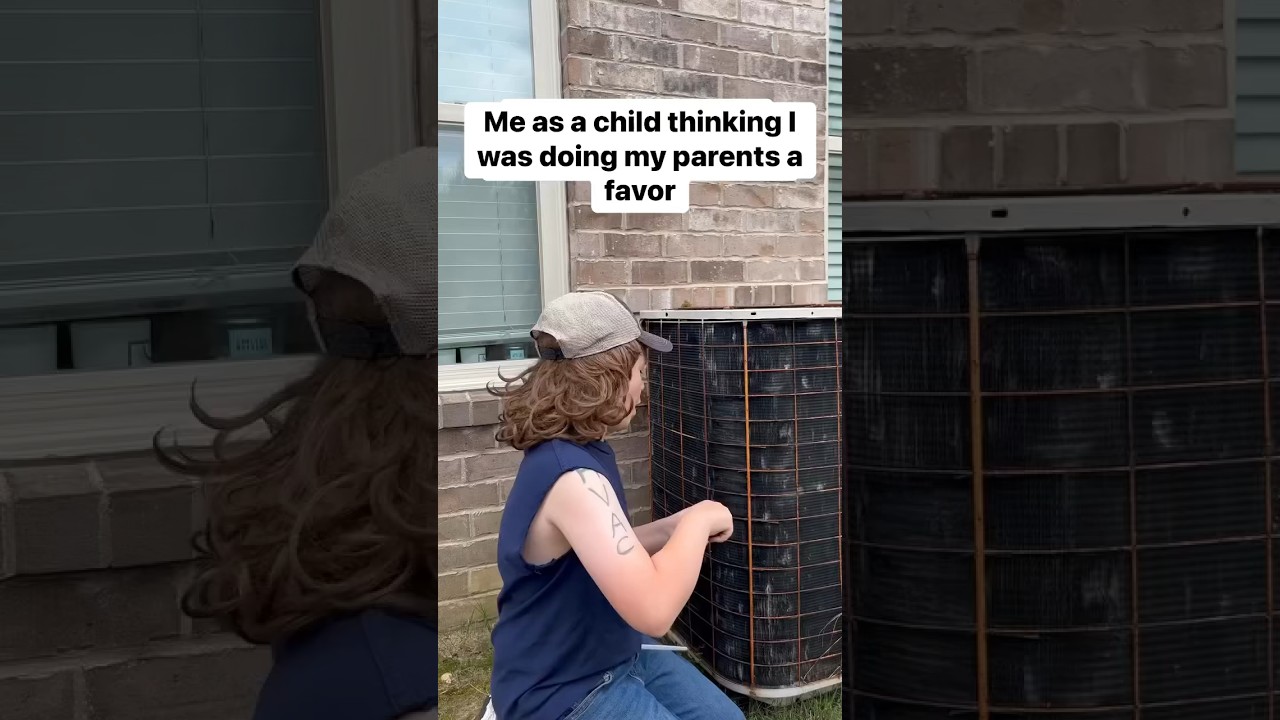 I Made My Air Conditioner Coils Shine