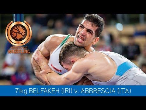 BRONZE GR - 71 kg: F. BELFAKEH (IRI) df. R. ABBRESCIA (ITA) by VPO1, 2-1