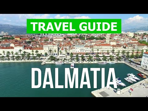 Dalmatia, Croatia | City of Dubrovnik, Split, Zadar, Sibenik | Drone 4k video | Dalmatia what to see