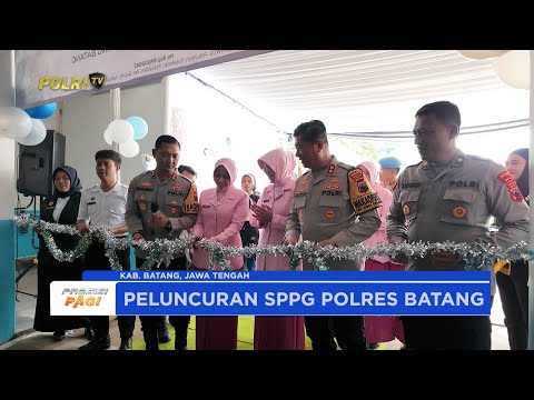 SPPG POLRES BATANG RESMI DILUNCURKAN DUKUNG PROGRAM MAKAN BERGIZI GRATIS