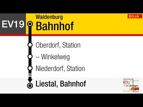 BLT Ansagen | EV 19 Waldenburg - Liestal | 2022 | BoJa Ansagen