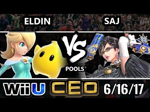 CEO 2017 Smash 4 - OES | Eldin (Rosalina) vs TA | saj (Bayonetta) Wii U Tournament