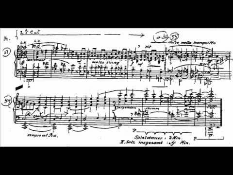 Hamelin plays Eckhardt-Gramatté - Piano Sonata No. 5 'Klavierstück' Audio + Sheet music
