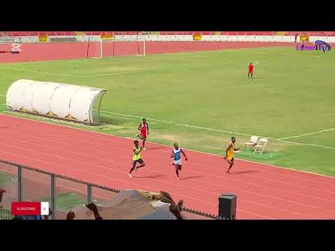 Boys 200m. Heat 7. National TVET athletics championship. AshantiRegion2025.