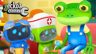 Gecko Takes A Sick Day｜NEW Gecko's Garage｜Funny Cartoon For Kids｜Learning Videos For Toddlers