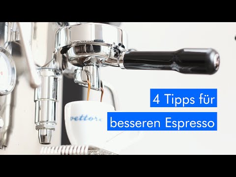 Espresso zubereiten | 4 Tipps für einen besseren Kaffee