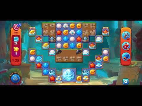 Fishdom challenge level 1837
