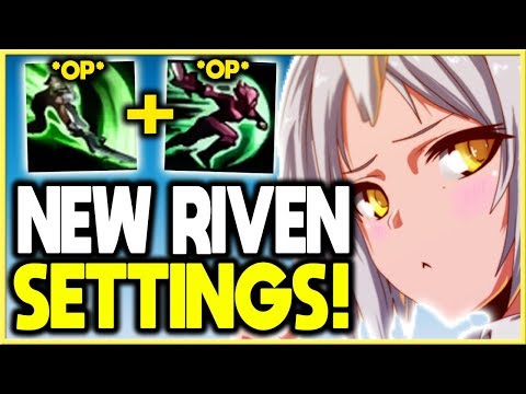 *NEW!* BEST RIVEN SETTINGS AND HOTKEYS! | Season 9 Riven Guide