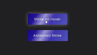 Download the video "Create shining buttons using HTML and CSS with or without Hover Effect | HTML CSS Tutorial"