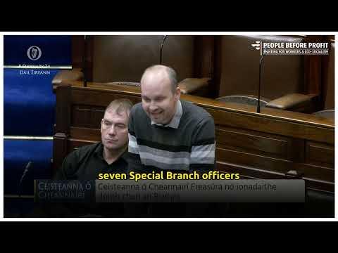 Challenging the Government on Far-right Arson - 08.02.24 [Paul Murphy TD]