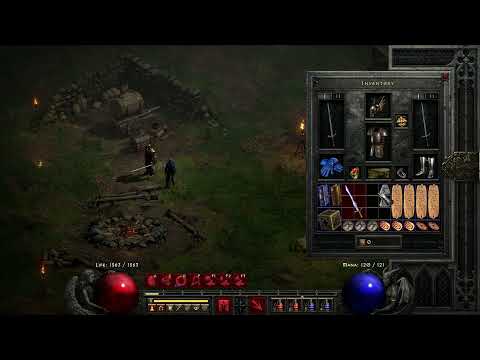 Diablo II  Resurrected D2R Making Grief Runeword in a Phase Blade