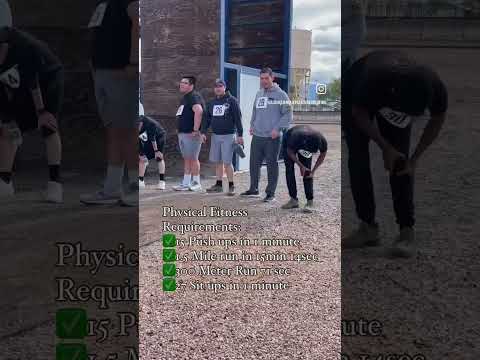 Can you pass the Physical Fitness Requirements test? Apply now at Apdonline.com