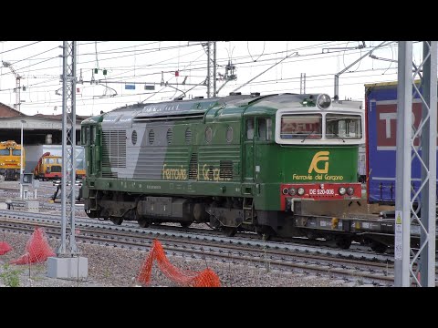 4K - 2020-08-30 Brescia...stazione di Brescia 3/3 - Il traffico di fine agosto