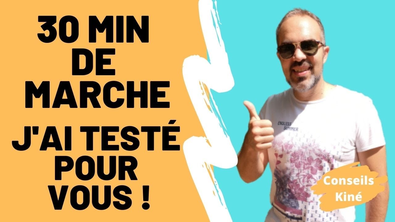 Marcher pour la santé : pourquoi marcher 30 minutes par jour ?