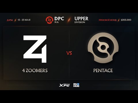 4 Zoomers vs PentAce, Dota Pro Circuit 2021 NA S2, bo3, game 2 [Mila & Smile]