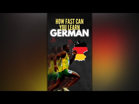 How Fast Can you Learn German?