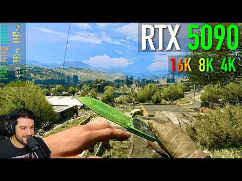 RTX 5090 - Dying Light Retouched at 4K, 8K and 16K!!