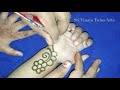 Simple Arabic mehndi design for baby hand || kids mehndi design 2020