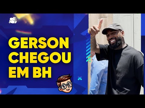 URGENTE! GERSON DESEMBARCA EM BH PARA ASSINAR COM O CRUZEIRO | CORTES SAMUCA TV