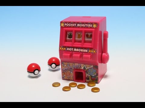ポケモン スロットマシン Pokemon Slot Machine ポケットモンスターXY  がちゃがちゃ おもちゃ