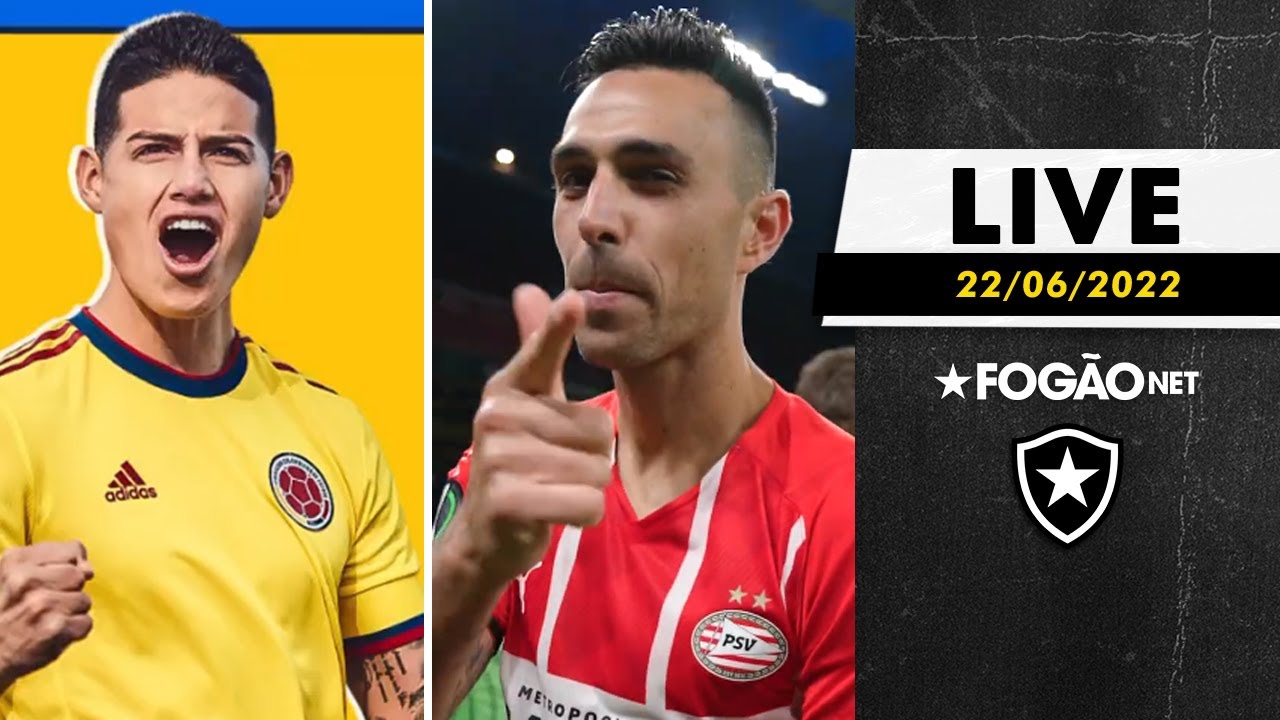 LIVE | James Rodríguez na mira! Zahavi a caminho do Botafogo ou do Maccabi Tel Aviv?