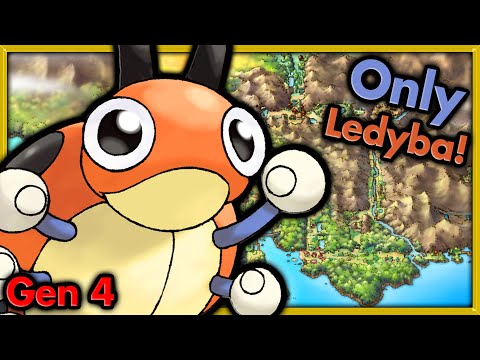 HARDEST CHALLENGE ► Can I Beat Pokemon Heart Gold with ONLY Ledyba? 🔴 Pokemon Challenges