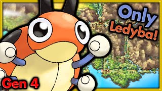 HARDEST CHALLENGE ► Can I Beat Pokemon Heart Gold with ONLY Ledyba 🔴 Pokemon Challenges