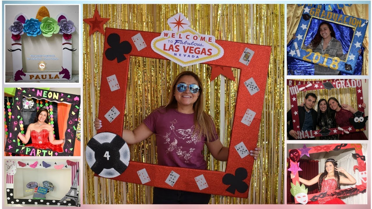 Marco SELFIE para FOTOS | IDEAS FÁCILES PARA DECORAR FIESTAS