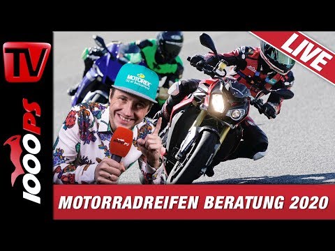 Motorradreifen Beratung 2020 - Neuheiten von Metzeler - Experten im Studio