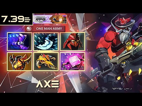 [OFFLANE] MIND_CONTROL AXE 7.39e | FISSURE PLAYGROUND 2 | #Dota2 #4K