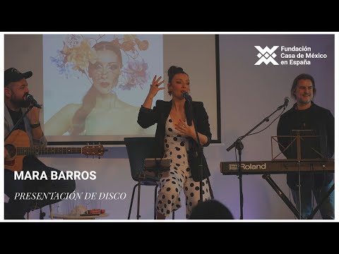 Música | Presentación "Me nace del corazón" de Mara Barros