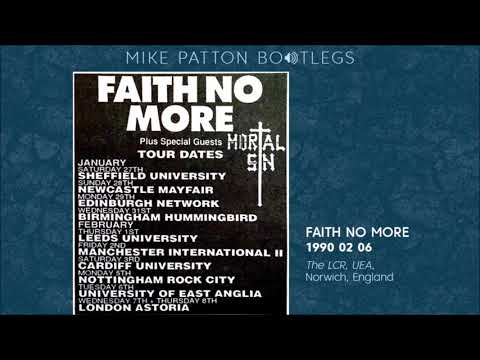 1990/02/06 Faith No More - The LCR, UEA, Norwich, England