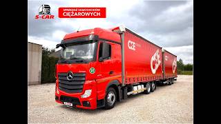 Mercedes-Benz Actros 2545 Zestaw BDF 2 x 7,75m  tarpaulin truck + tarpaulin trailer | Image 4 - Autoline