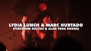 Lydia Lunch &amp; Marc Hurtado [performe Suicide &amp; Alan Vega songs], Parnepar (CZK Ribnjak 18.5.2025.)