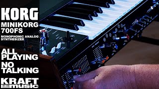 Video thumbnail for Korg MiniKorg 700FS - All Playing, No Talking! by Kraft Music