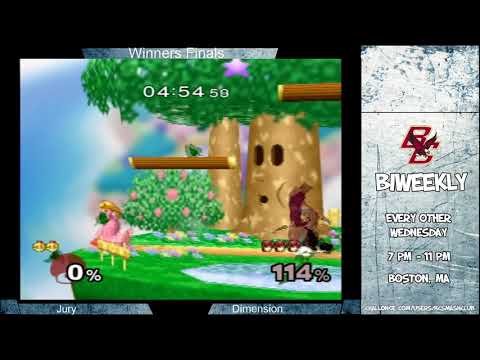 BC Biweekly 40 - Winners Finals: Jury (Peach) vs Dimension (Marth)