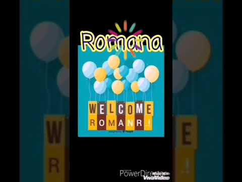 Romana happy Birthday to you 18