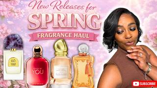 SPRING FRAGRANCE HAUL 🌸 New Additions You NEED! (Designer, Niche & Middle Eastern) 4K #perfume