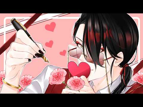 【VALENTINE'S DAY HANDCAM】Writing Cards for Kindred ❤️【NIJISANJI EN | Vox Akuma】
