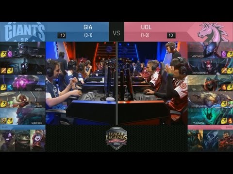 GIA vs UOL Highlights - GIANTS GAMING vs UNICORNS OF LOVE - EU LCS Week 1 - SPRING 2016
