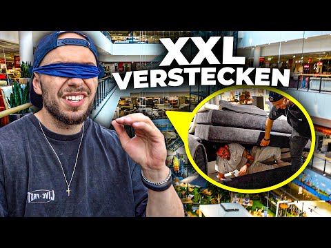 VERSTECKEN CHALLENGE IM XXL MÖBELHAUS!