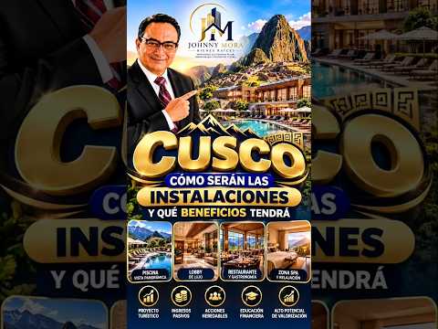 🔥 CUSCO: Así Será Este Proyecto Turístico | Instalaciones, Beneficios y Visión del Proyecto#turismo