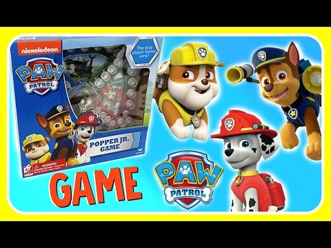 PAW PATROL Popper Jr GAME with PAW PATROL PUPS! Nickelodeon Fun Games YouTube Video For Kids