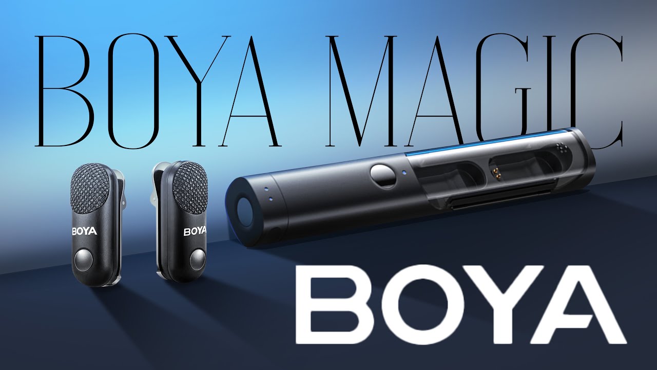 BOYA MAGIC | AI-Powered 4-in-1 Wireless Mic System