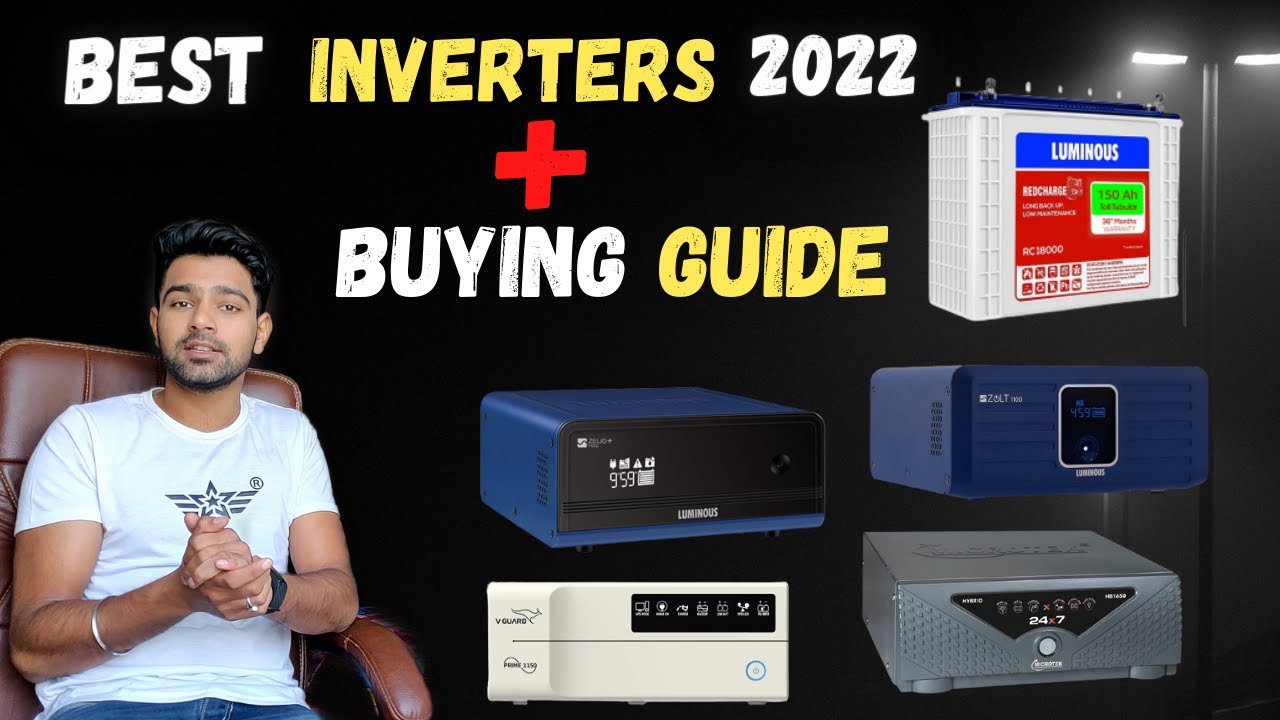 Best Inverters For Home in India 2022 👌🏻 (BEST INVERTER BUYING GUIDE) Best Home Inverters India 🔥