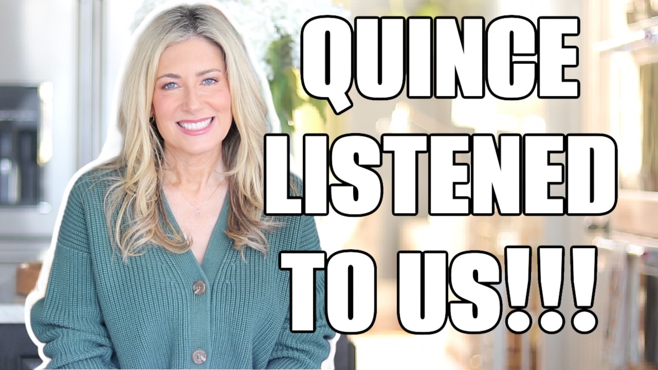 Quince Try-On Haul! They Finally Listened! New Sizing, Inseams & Honest Review